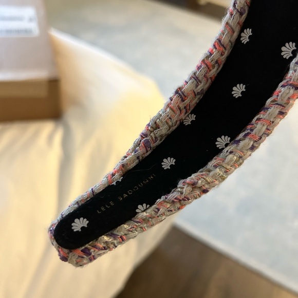 LELE SADOUGHI tweed headband - Picture 2 of 2